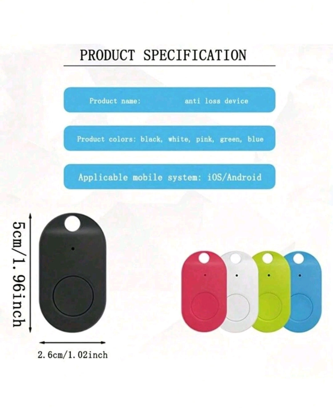 Bluetooth Anti-Lost Tracker