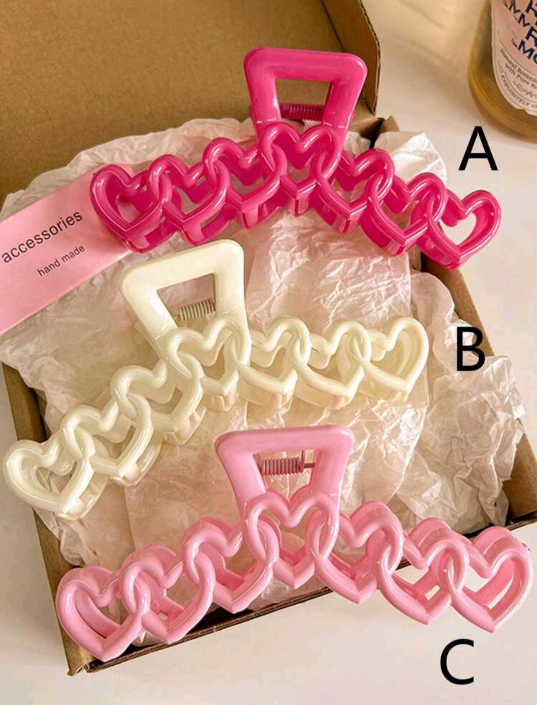 Product Name: Large Heart Hair Clip – Statement Style