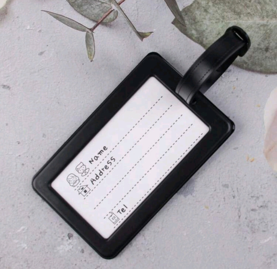3-Piece Luggage Tag Set