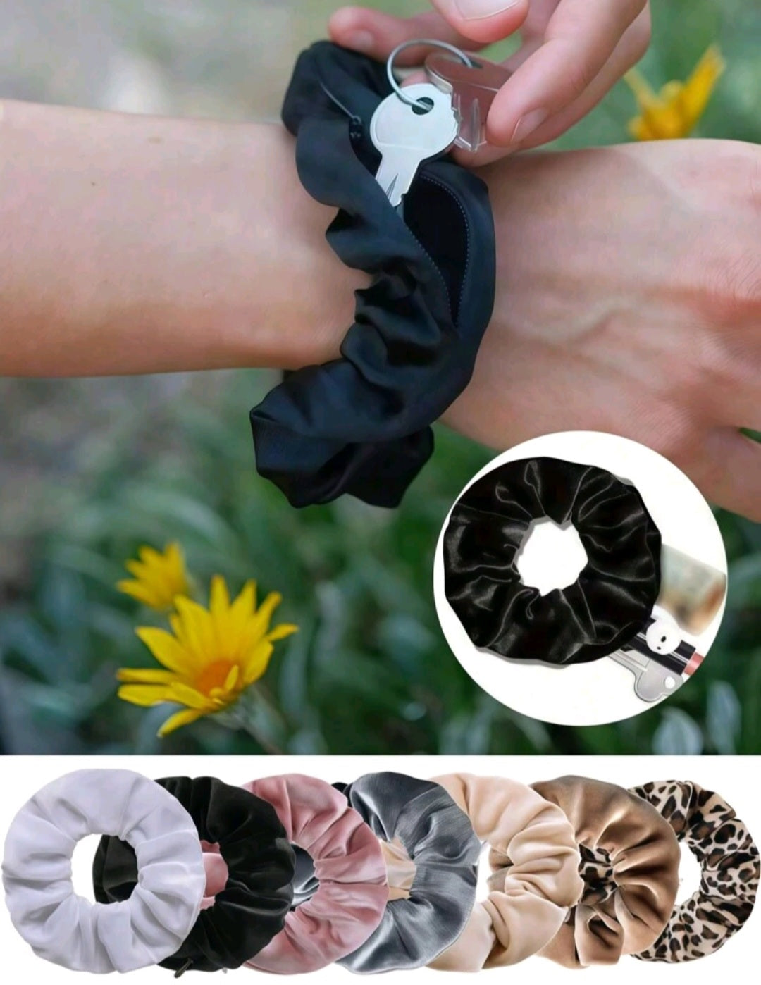 Secret Pocket scrunchie