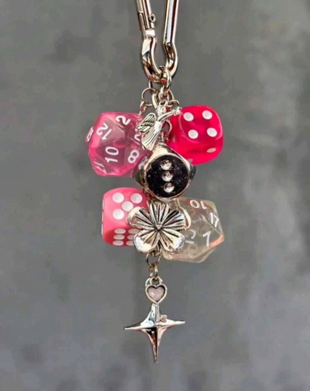 Lucky Dice Bag Charm