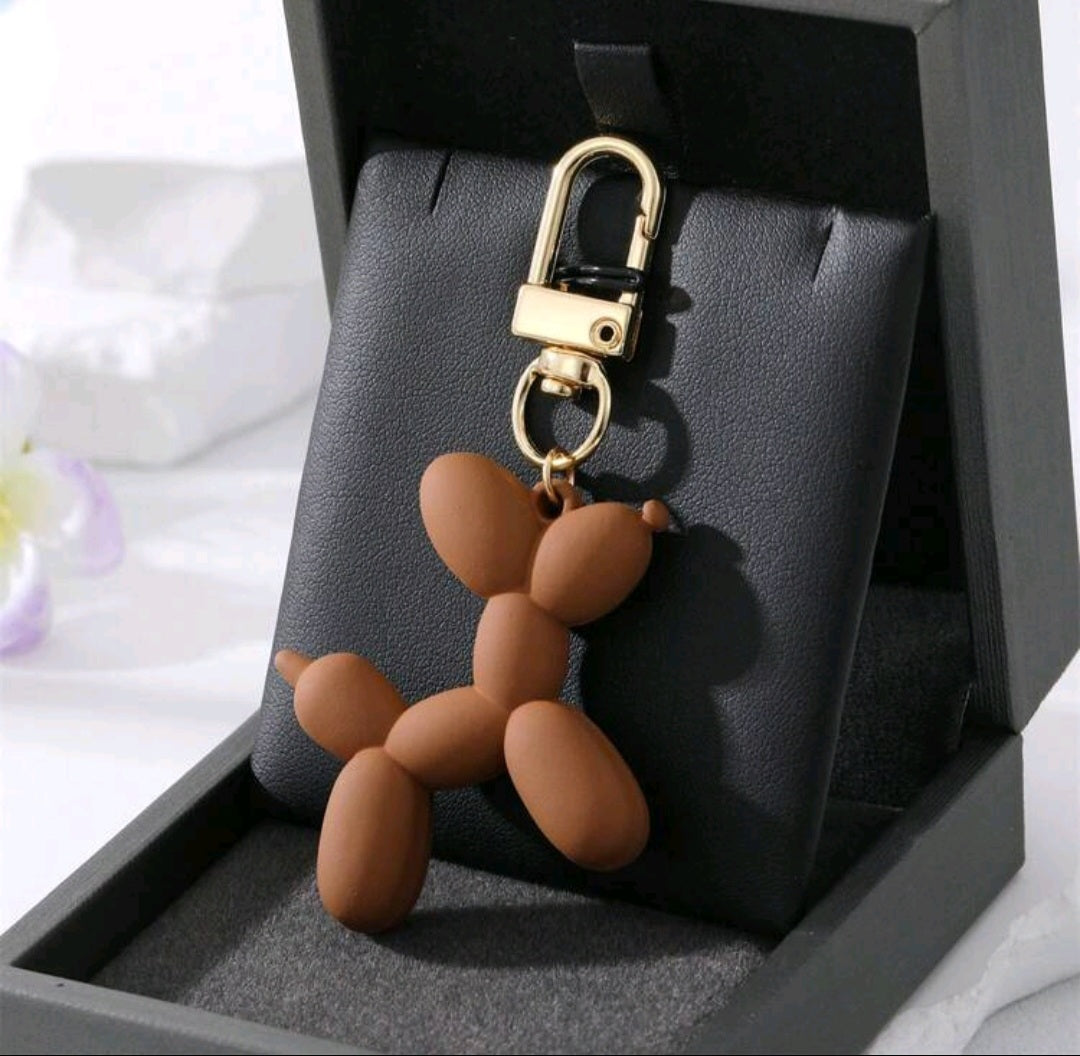 Balloon Dog Bag Charm