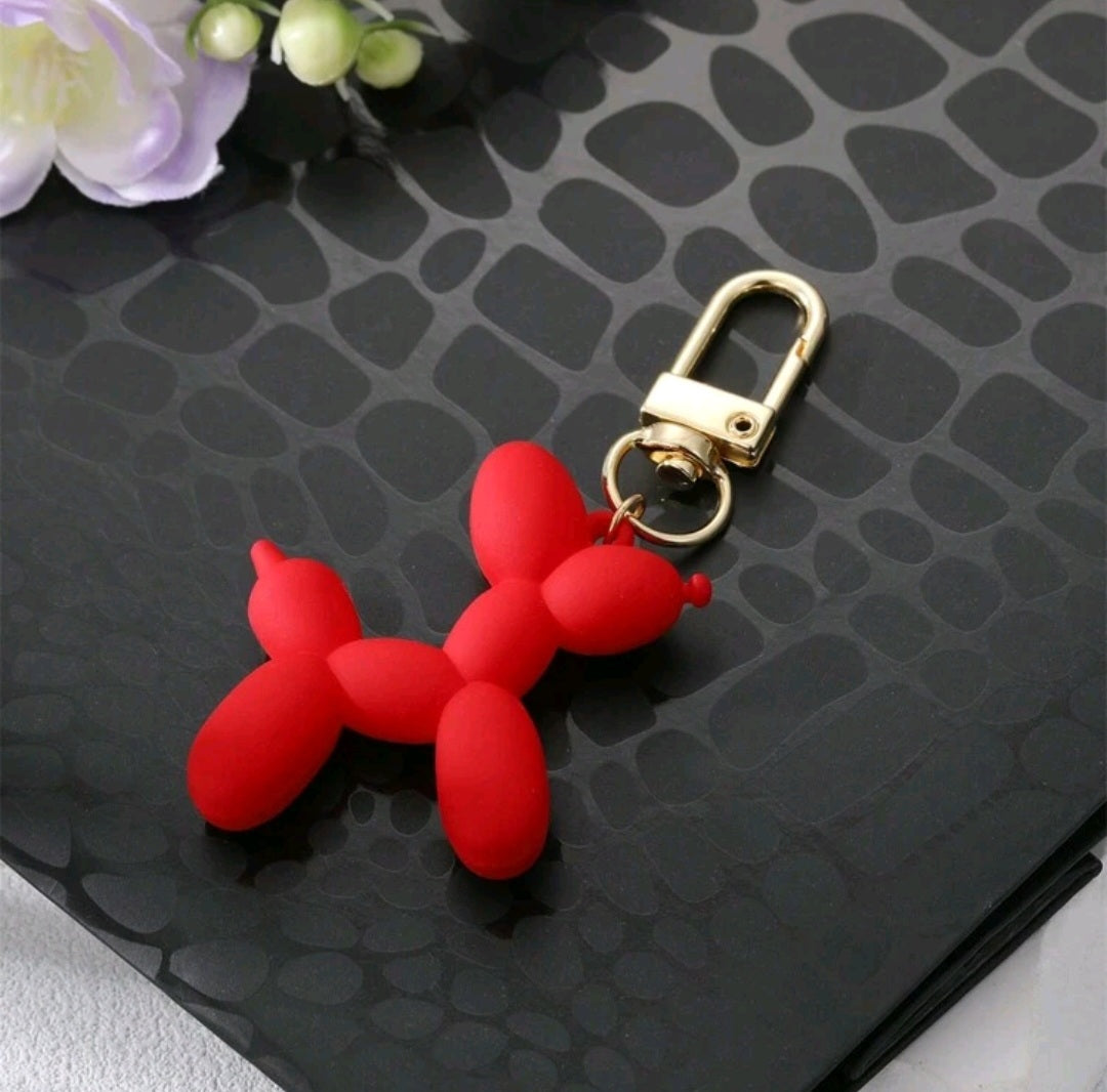 Balloon Dog Bag Charm