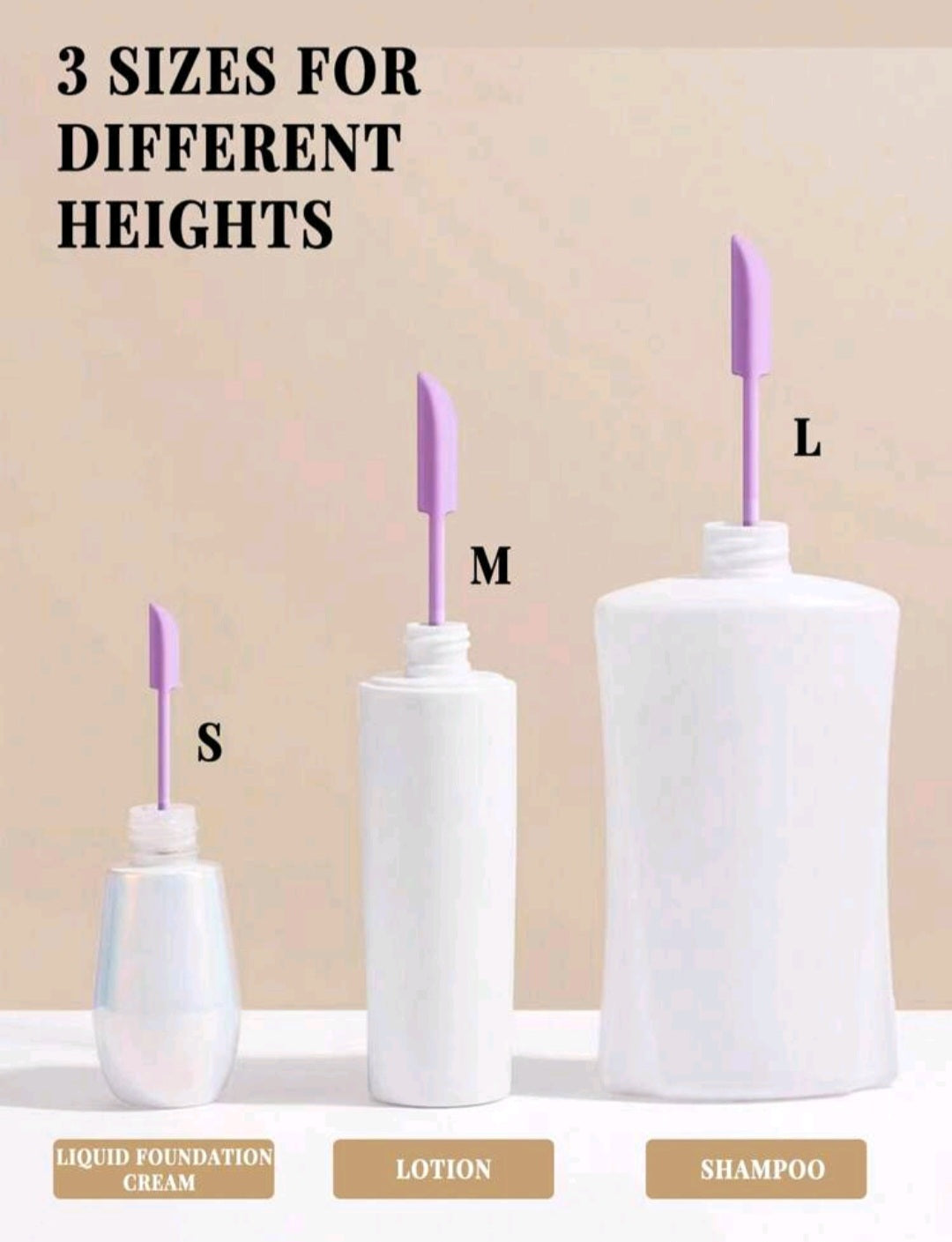 3-Piece Bottle Scraper Set