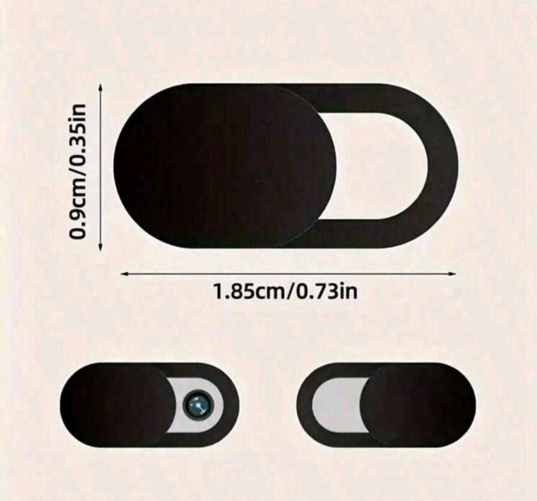 Universal Webcam Cover Slide
