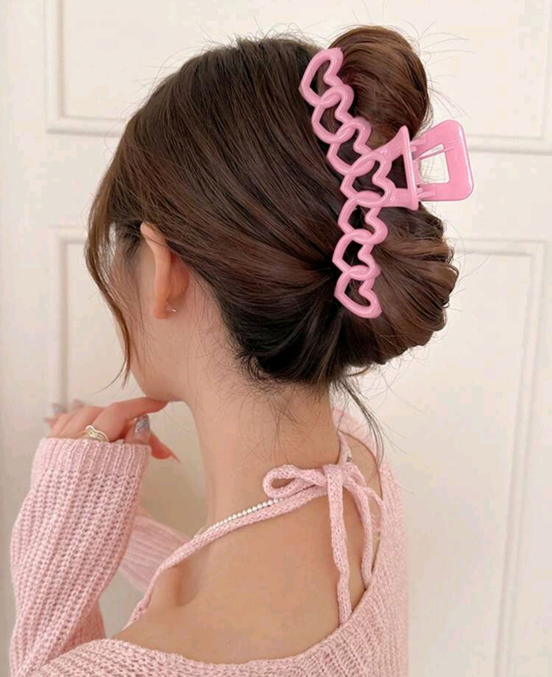 Product Name: Large Heart Hair Clip – Statement Style