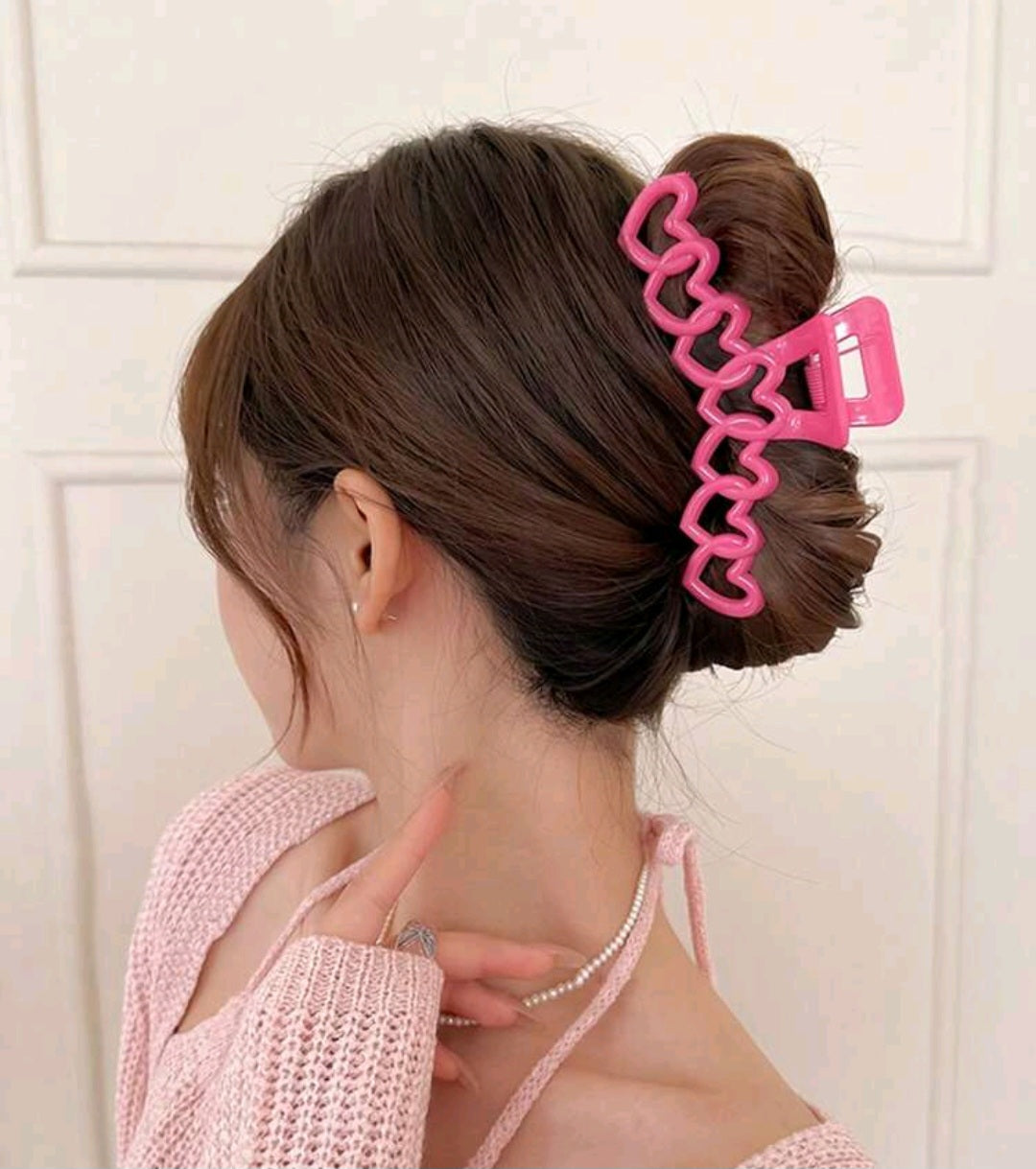 Product Name: Large Heart Hair Clip – Statement Style