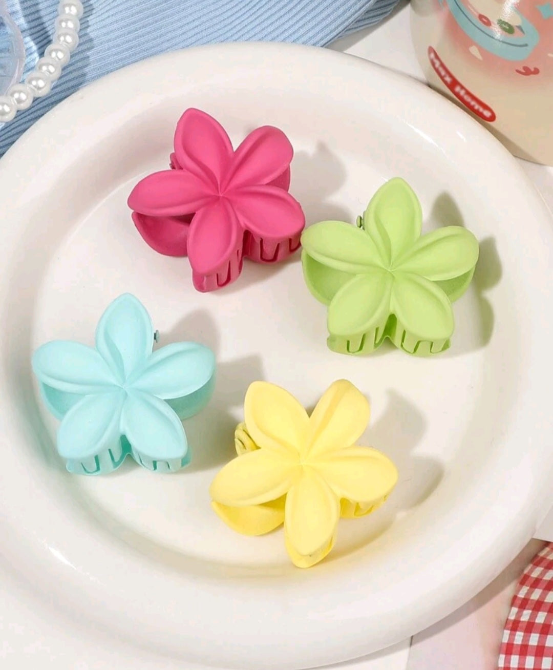 Flower Micro Hair Clip