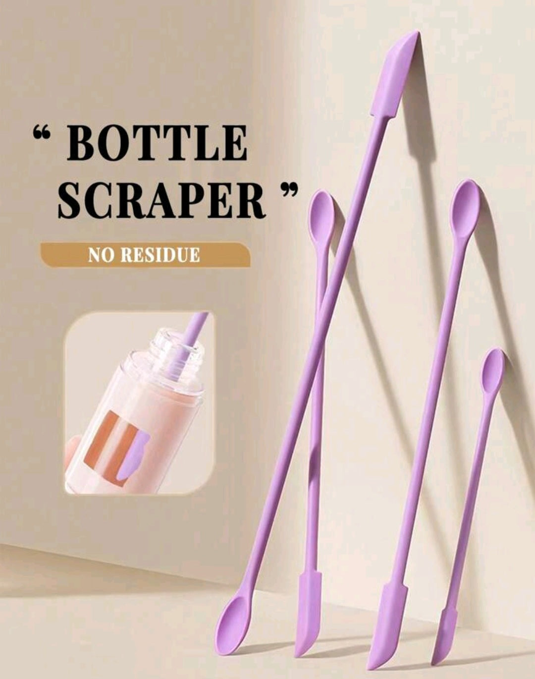 3-Piece Bottle Scraper Set