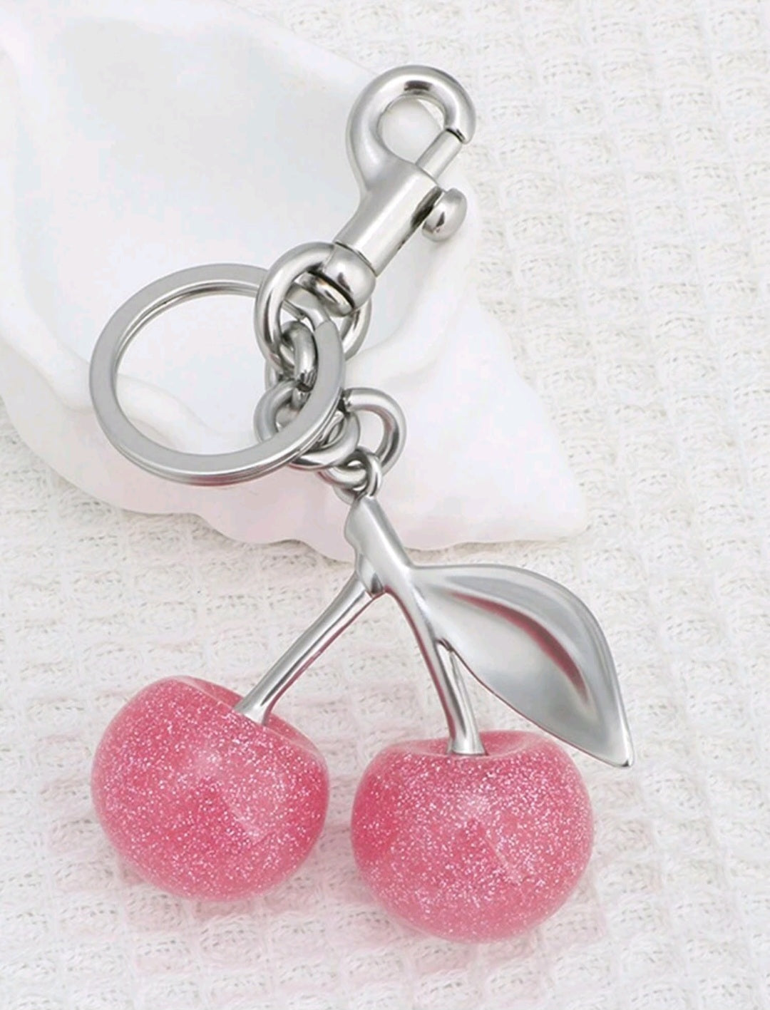 Pink Cherry Charm