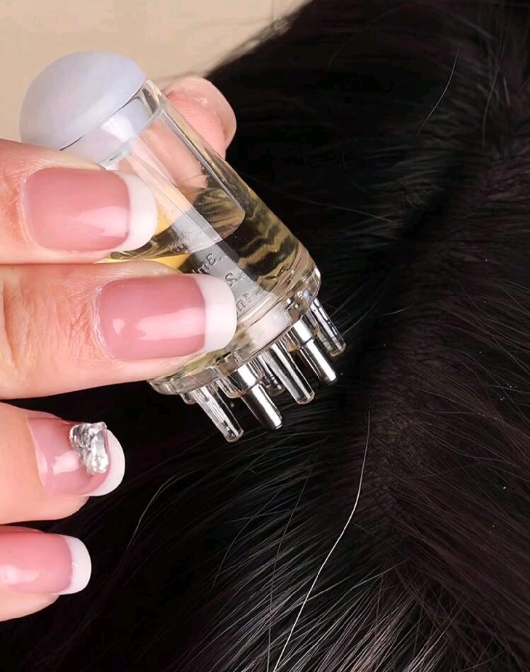 Mini Oil Applicator &amp; Scalp Massager