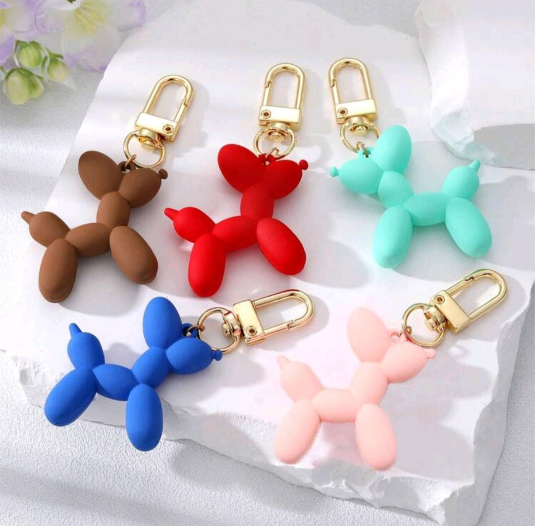 Balloon Dog Bag Charm