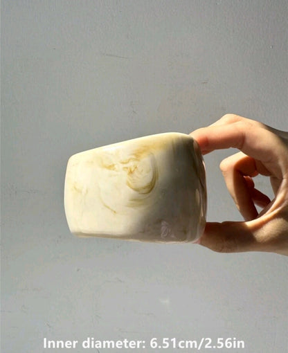 Bold Asymmetric Resin Bracelet